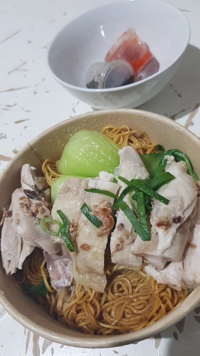 Hainanese Chicken Noodles