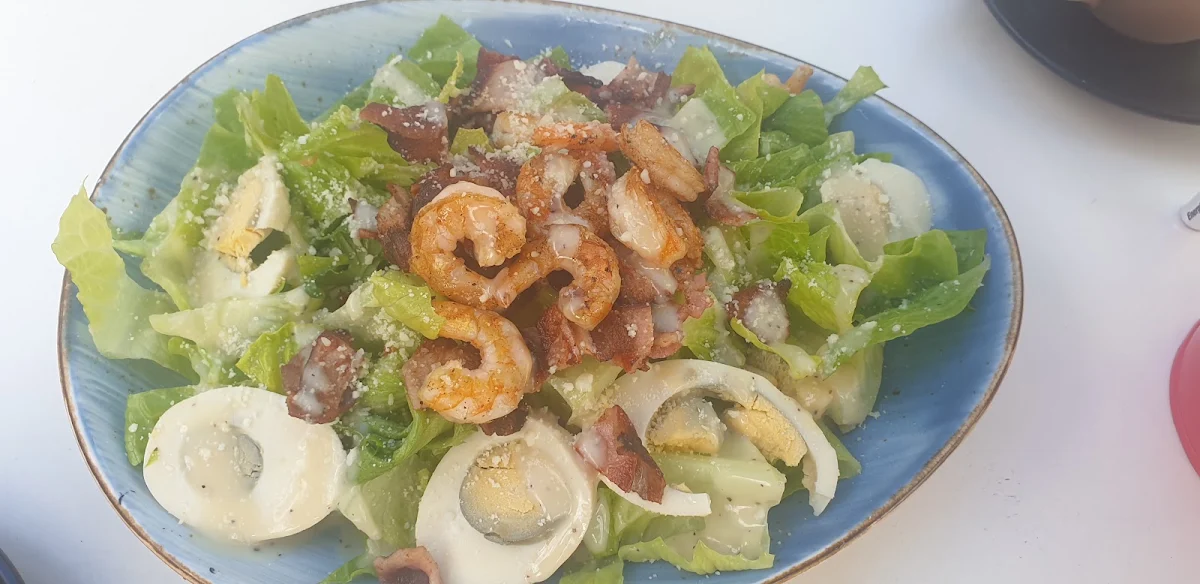 Prawn Caesar Salad, The Copper Pan