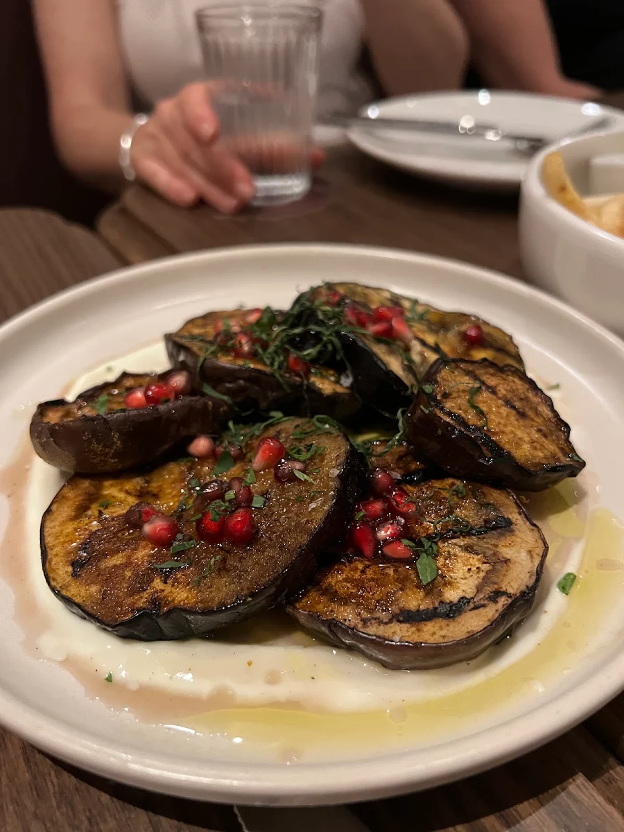 Grilled Eggplant Salad