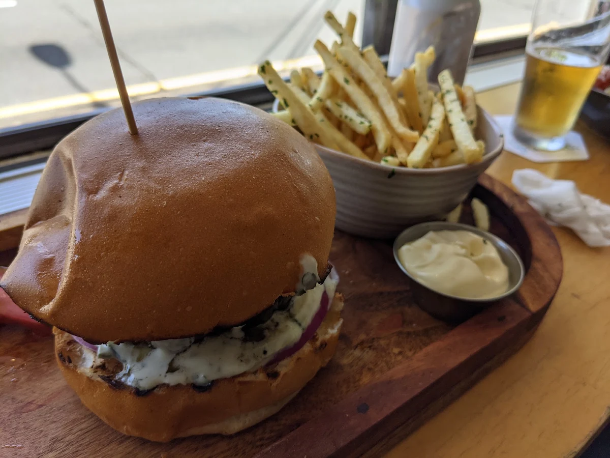 Public Cheesy Beef Burger