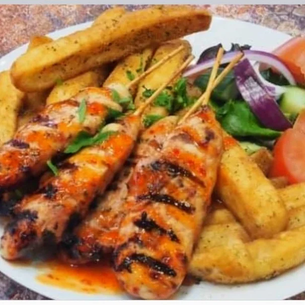 Grilled Tenders with Your Choice of Either Sweet Chilli Peri Peri or Signature BBQ Sauce