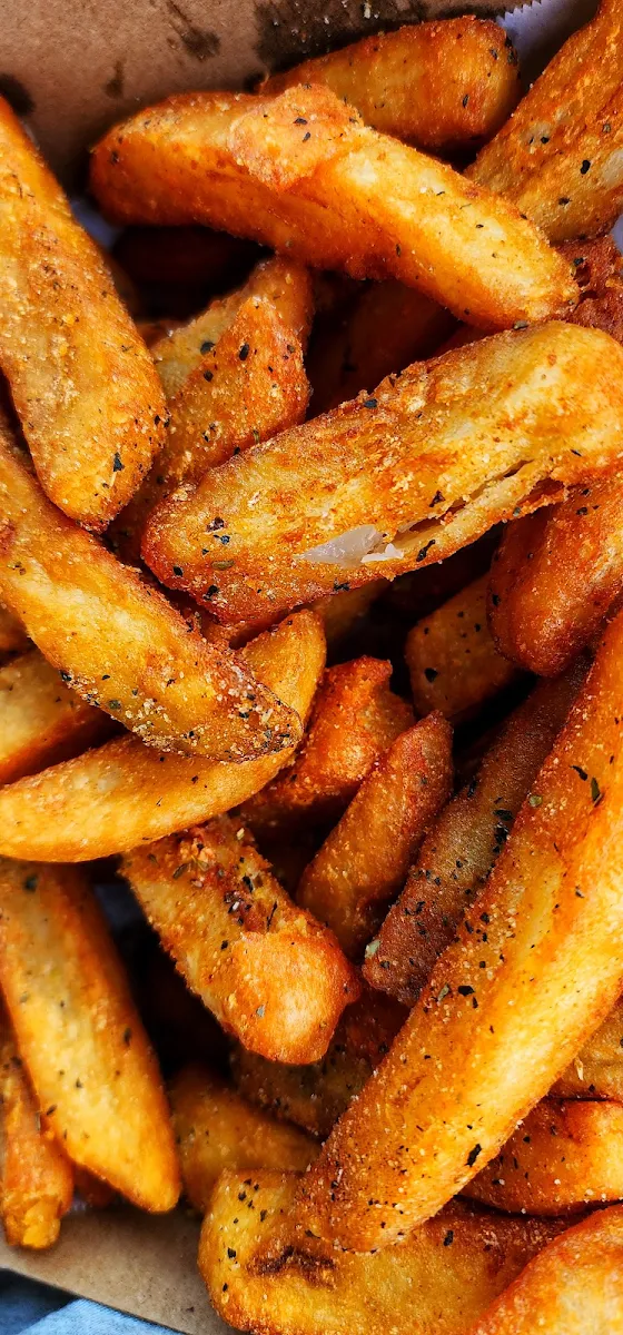 Potato Wedges with Sour Cream