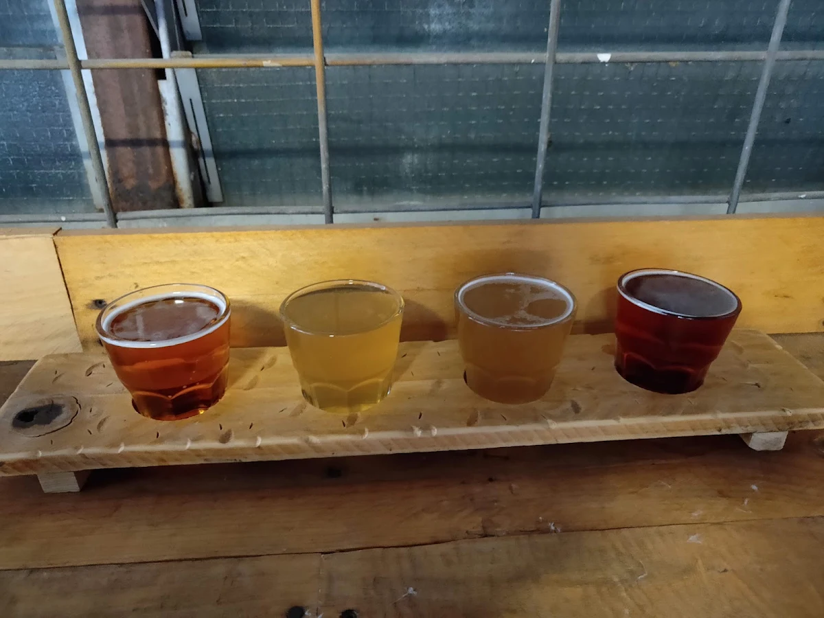 Tasting Paddle, One Mile Brewery (NT)