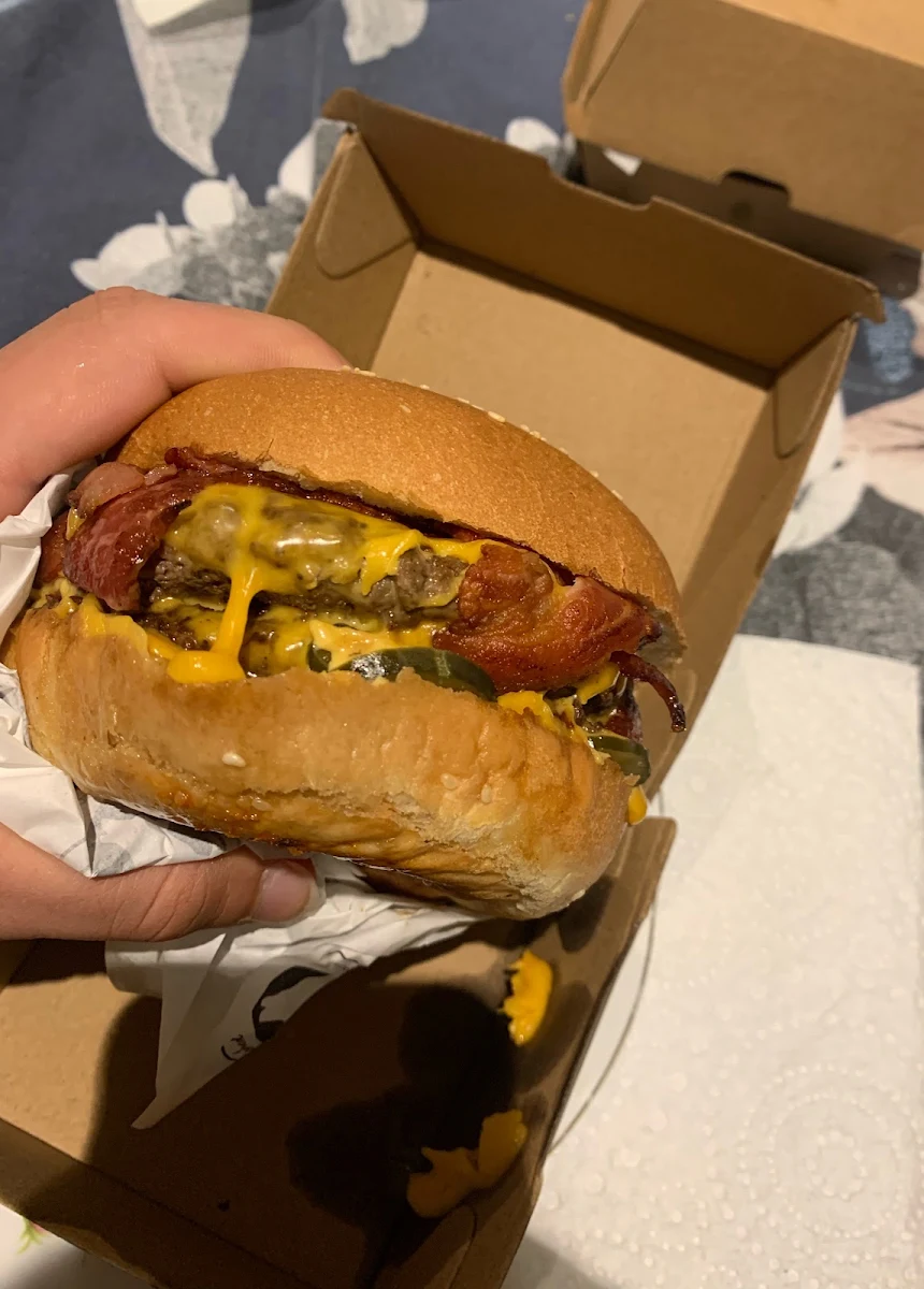 Dirty Double Burger, The Famished Wolf Kensington