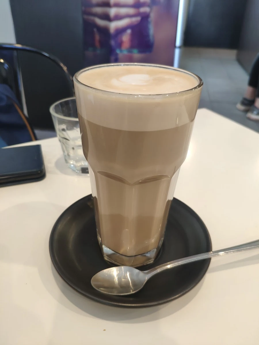 Jumbo Flat White, The Chocolate Dragonfly Cafe