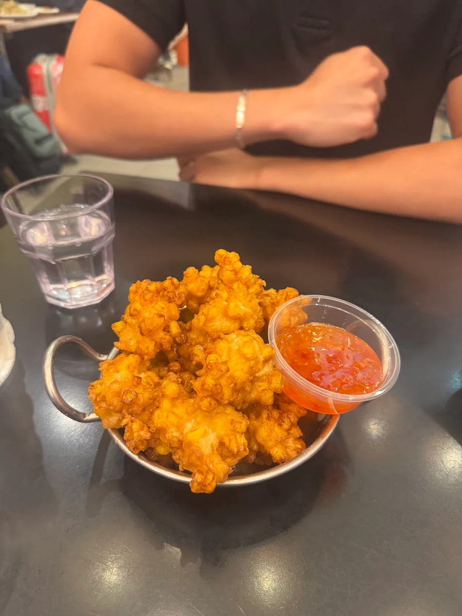 Fried Corn Stack, Nua Lao Thai Kitchen