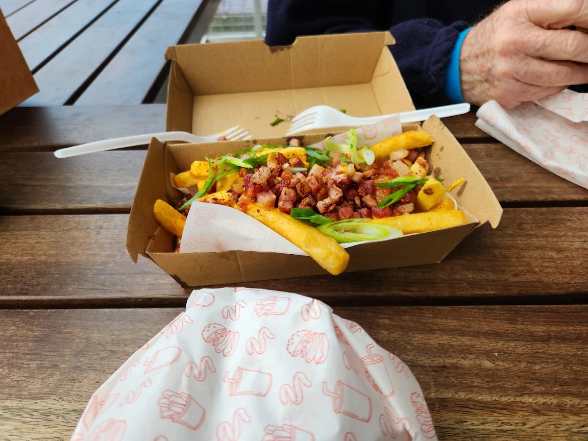 Bacon and Cheese Loaded Fries