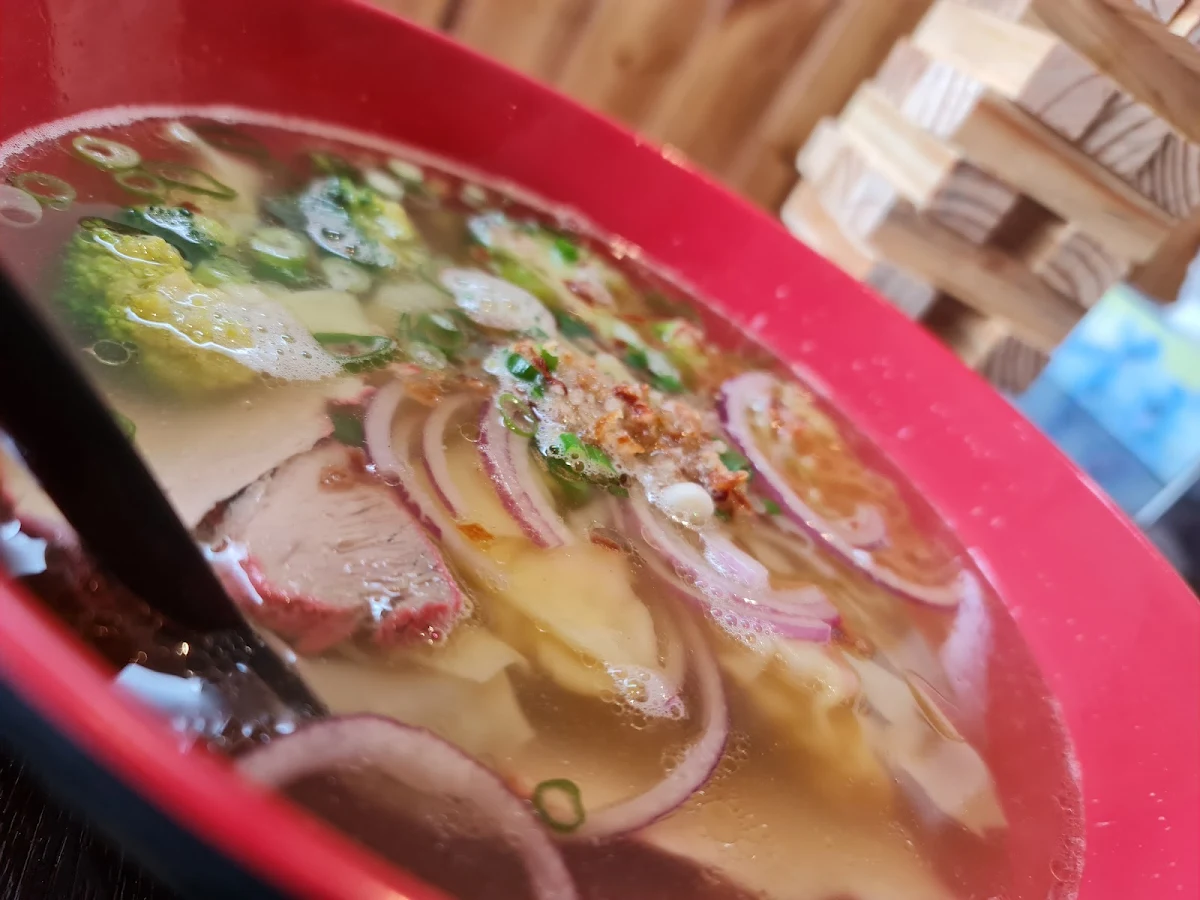 Pho with Wonton Noodle Soup