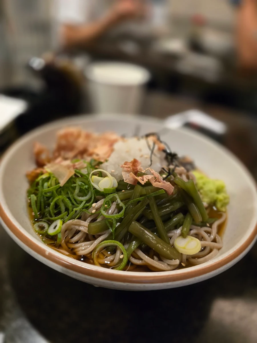 Single Set Meal Beef Udon Seaweed Salad