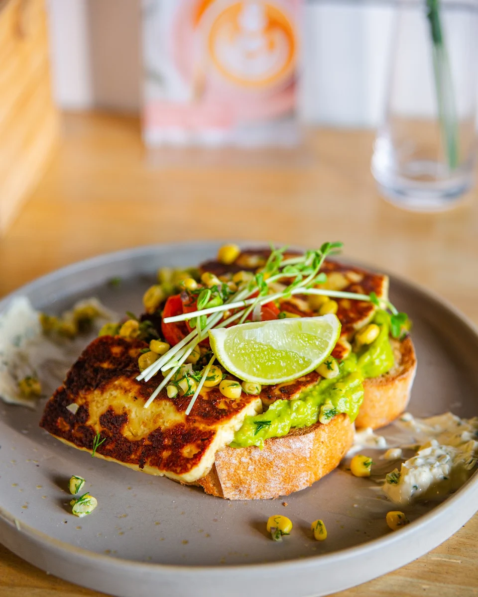 Smashed Avo on Sourdough
