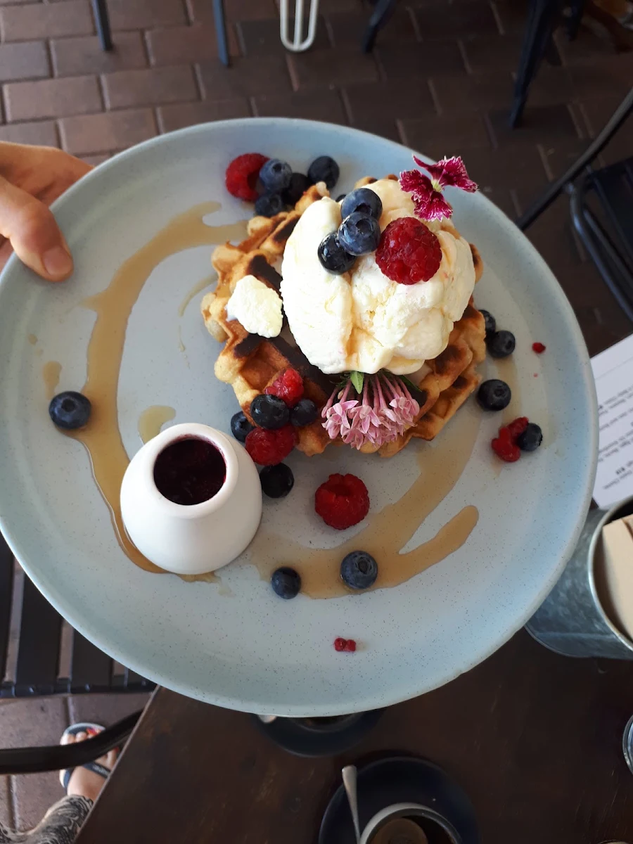 Waffles, Hide N Seek Espresso