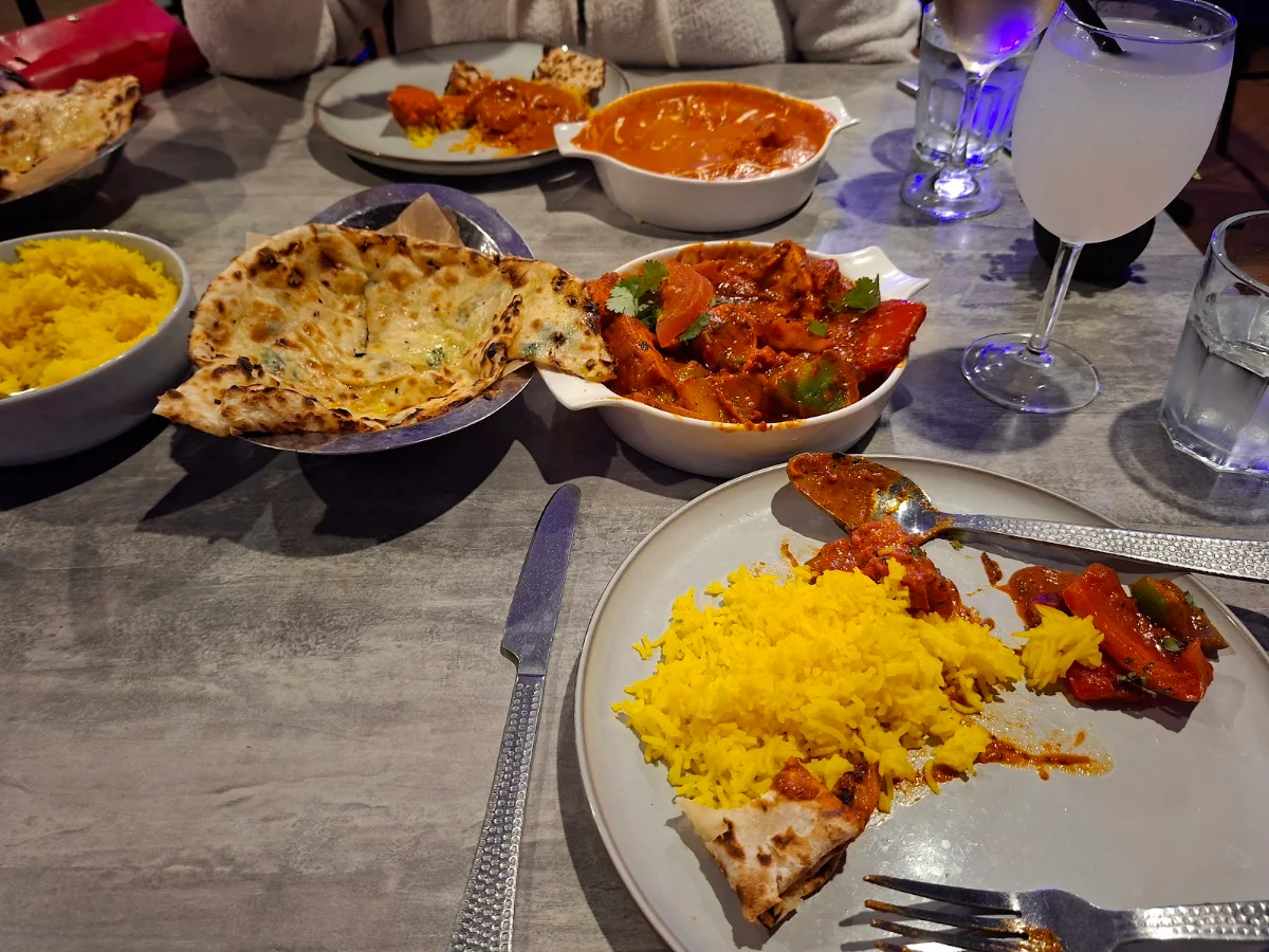 Butter Chicken, The Flames Seafood & Modern Indian