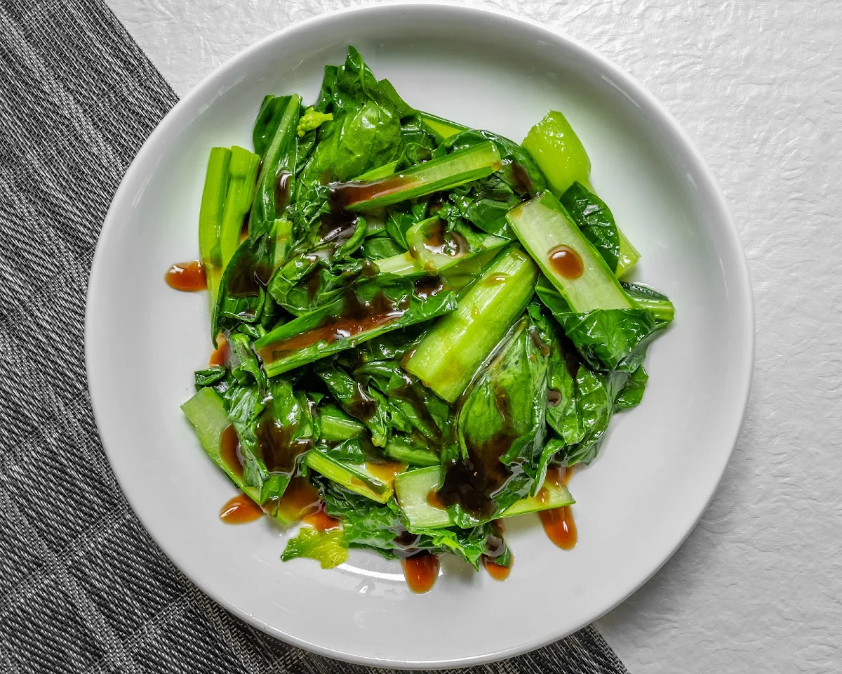 Fried Chinese Broccoli, Best Dumpling