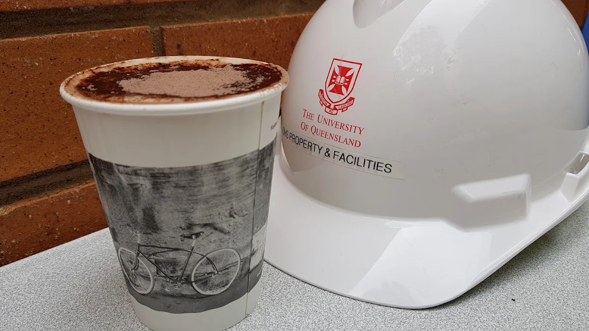Hot Chocolate on Soy with Chai, Cafe Nano