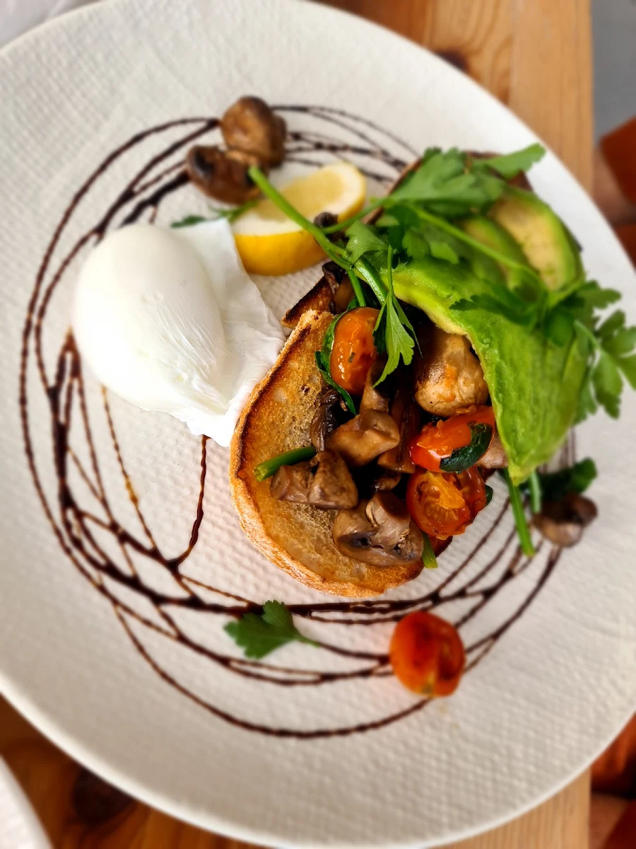 Mushroom and Cheese, The Anchorage Café