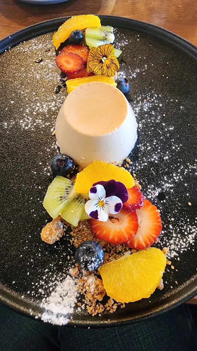 Earl Grey Panna Cotta, New Ritual Cafe