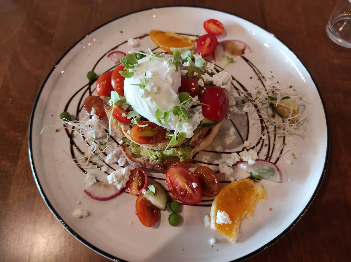 Vegan Smashed Avo, New Ritual Cafe