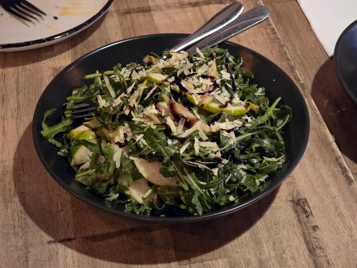 Rocket & Pear Salad, Proof Pizzeria