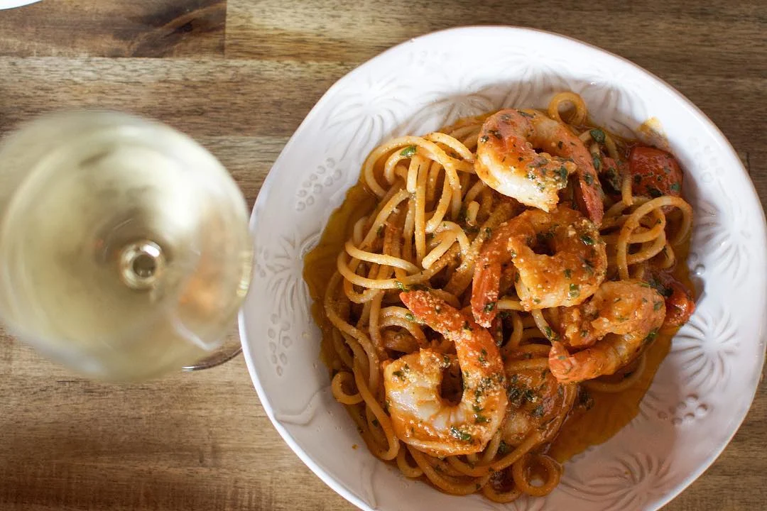 Spaghetti Prawns, Proof Pizzeria
