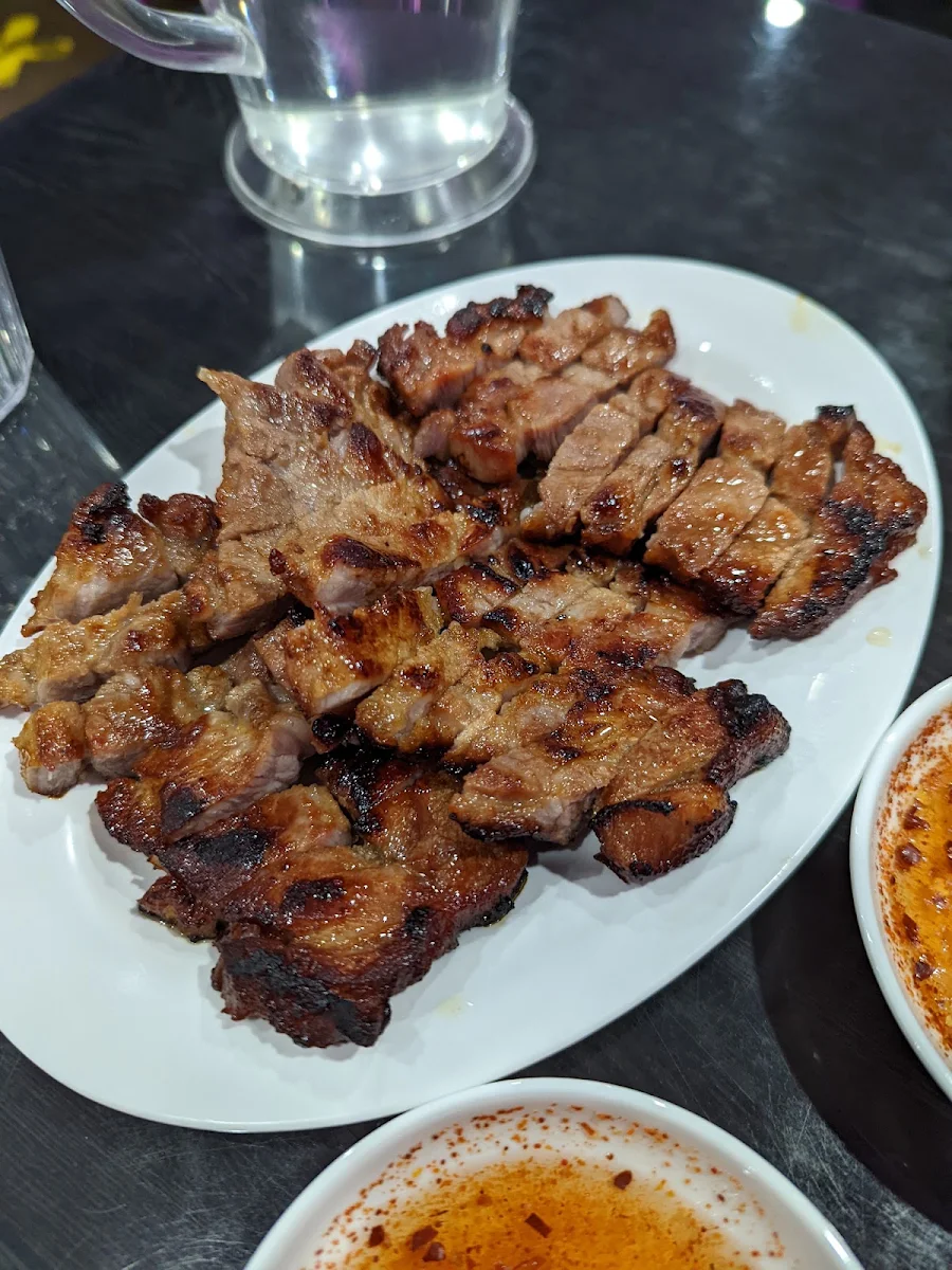 BBQ Pork Neck, Lao Village