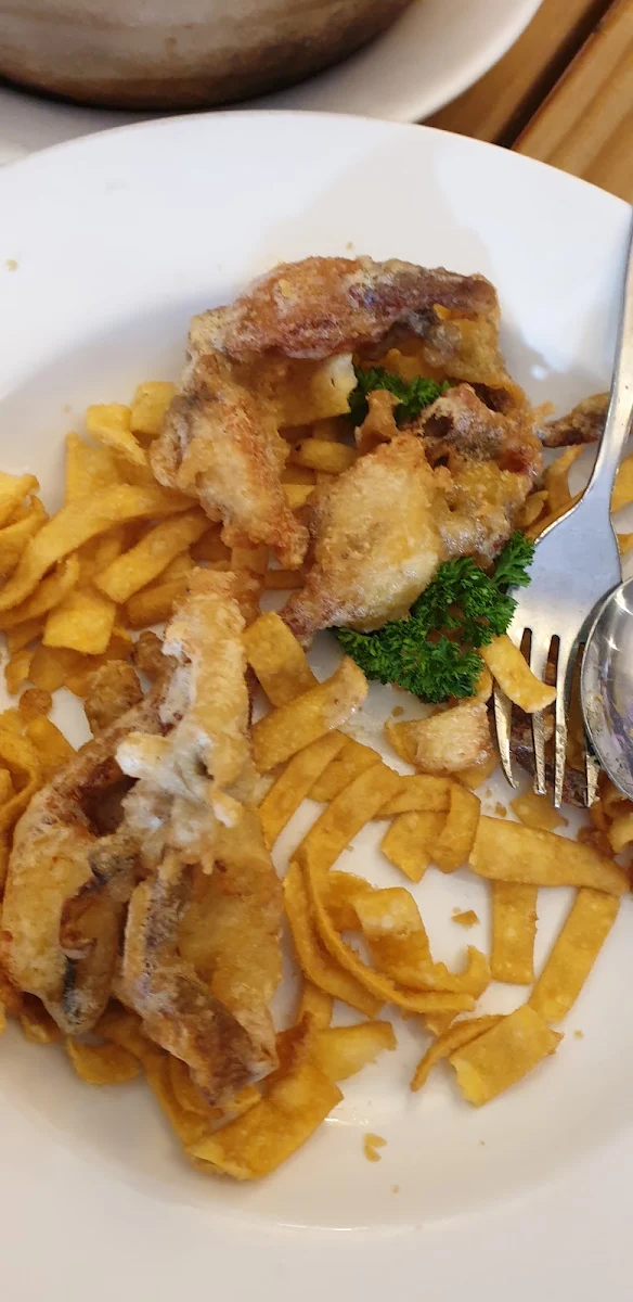 Soft Shell Crab with Chinese Chips, Tung Wo Restaurant