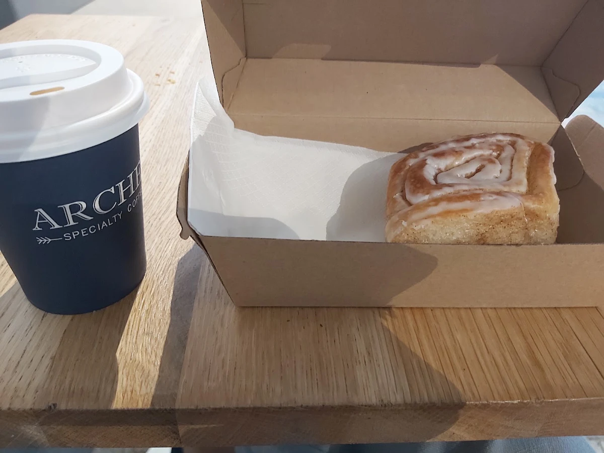 Cinnamon Scroll, Archer Coffee and Bagels (Chermside)