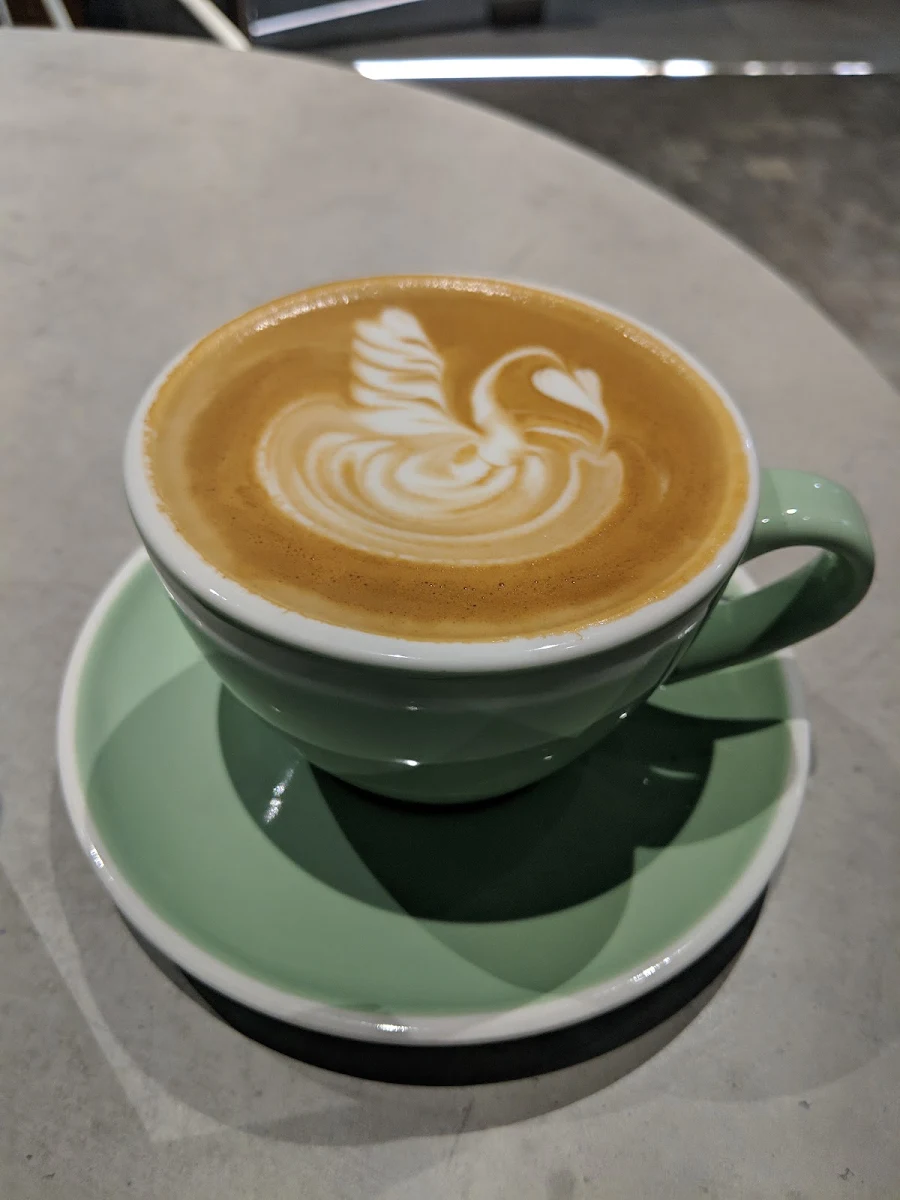 Latte, Archer Coffee and Bagels (Chermside)