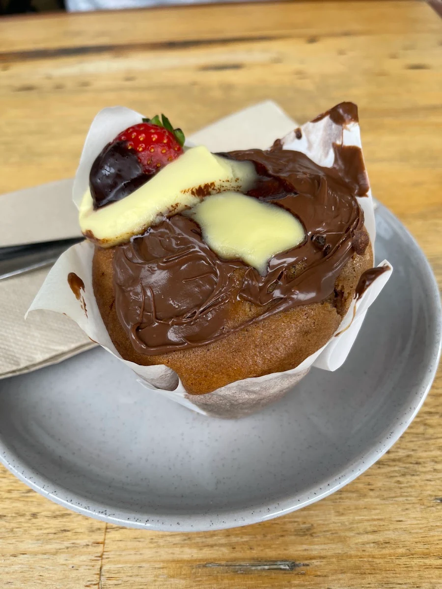 Chocolate Muffin, The Hill Cafe