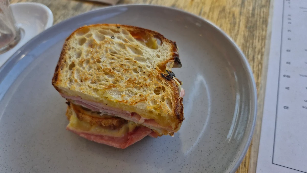 Ham & Cheese Toastie, The Hill Cafe