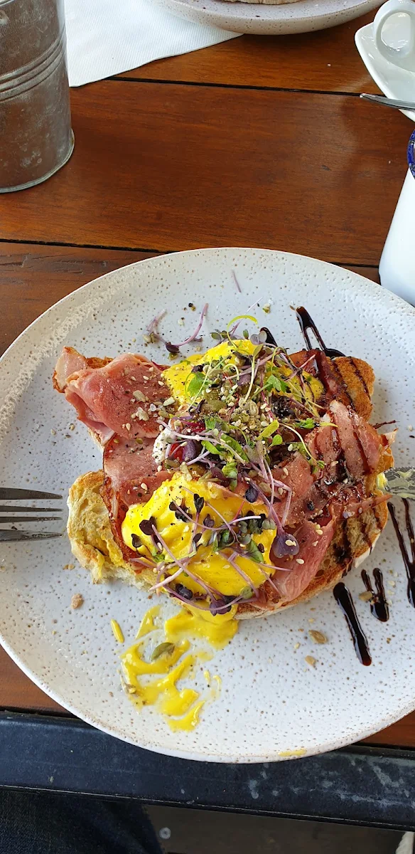 Eggs Benedict and Smoked Ham, Wharf ONE Cafe