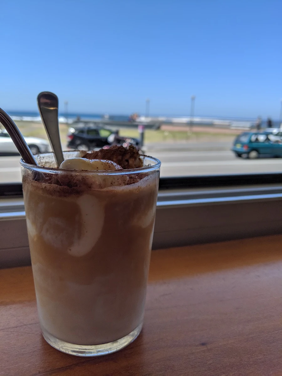 Iced Coffee with Peanut Butter Gelato