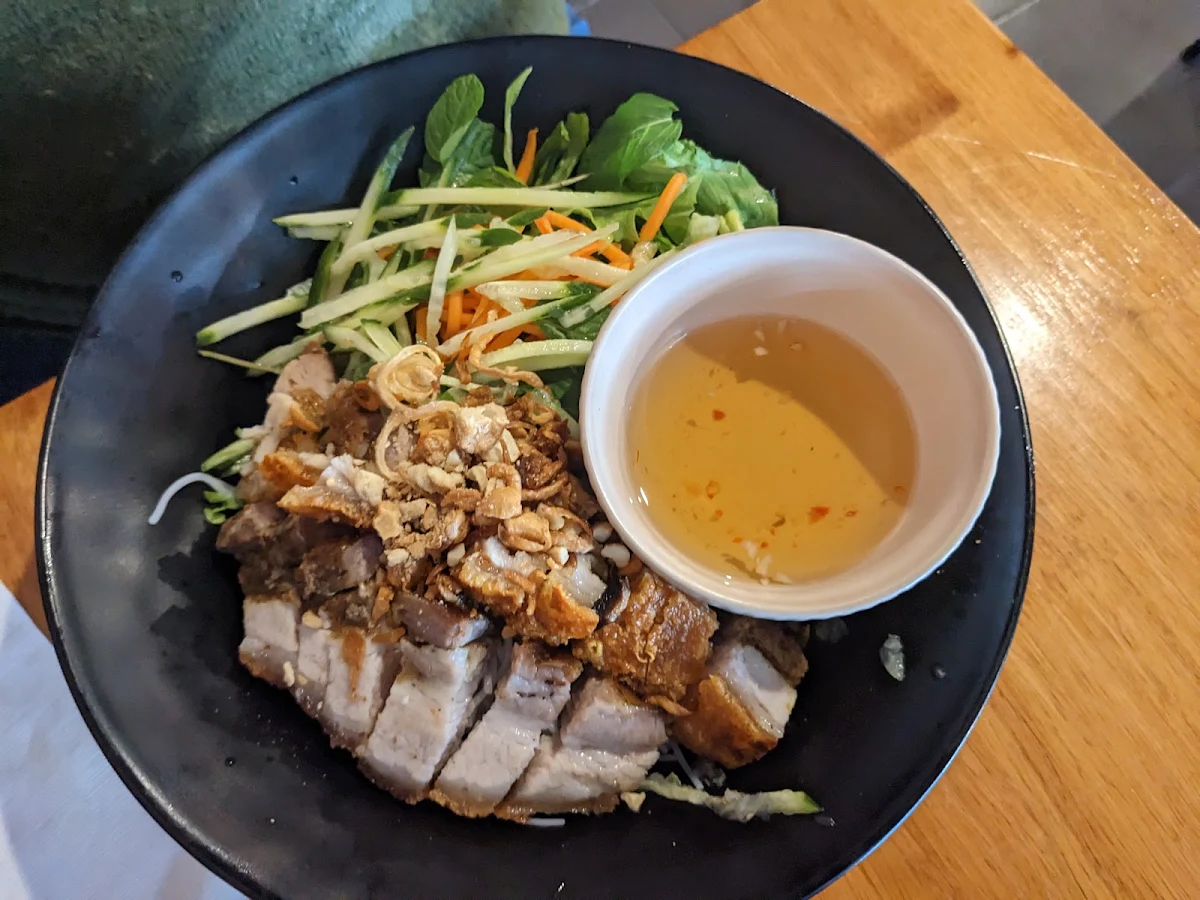 Crackling Pork Belly Vermicelli, Pho Viet Shepparton