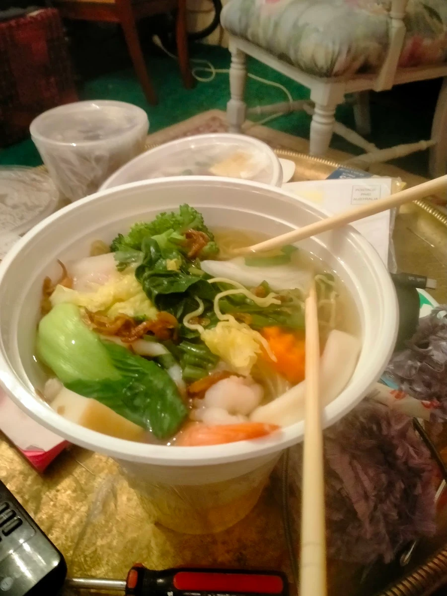 Seafood Noodle Soup, Pho Viet Shepparton