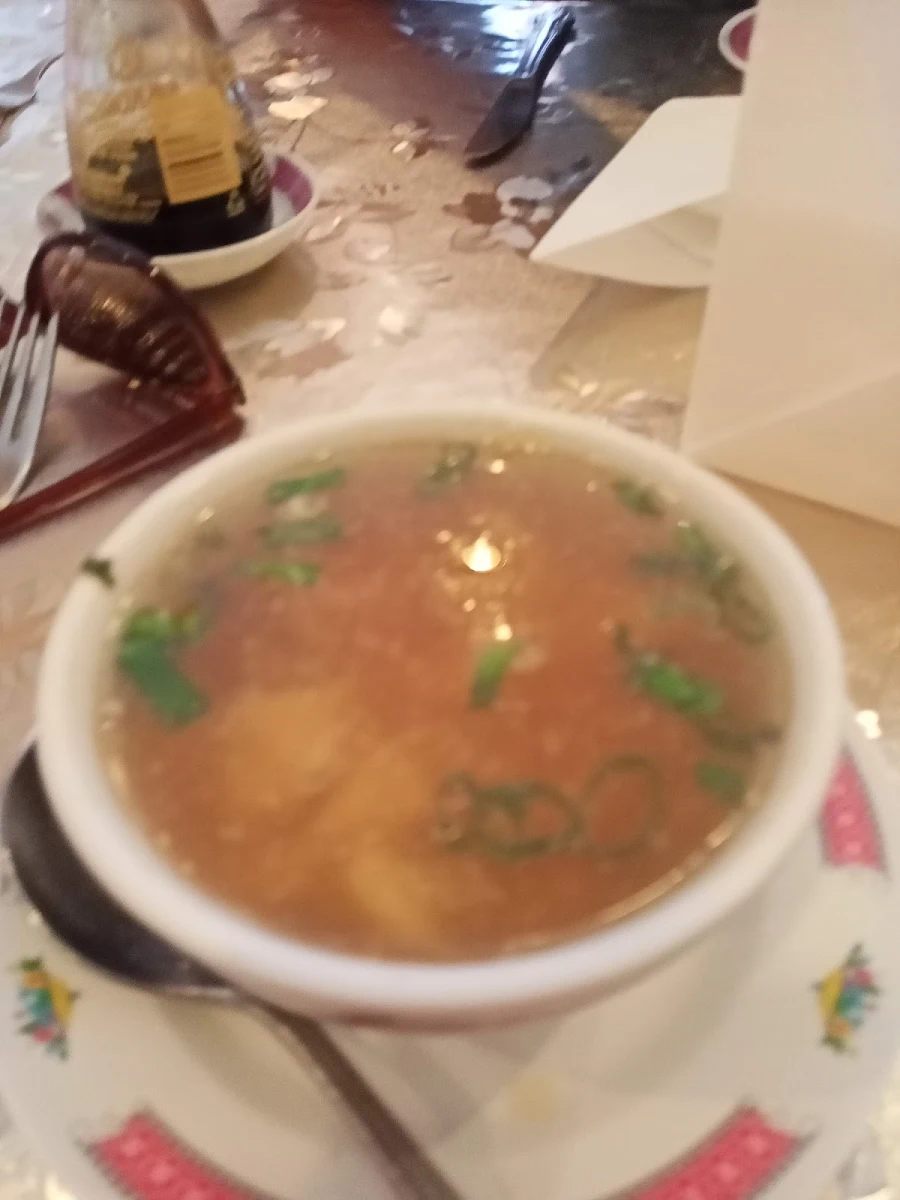 Chicken Soup, Chinese Garden Restaurant
