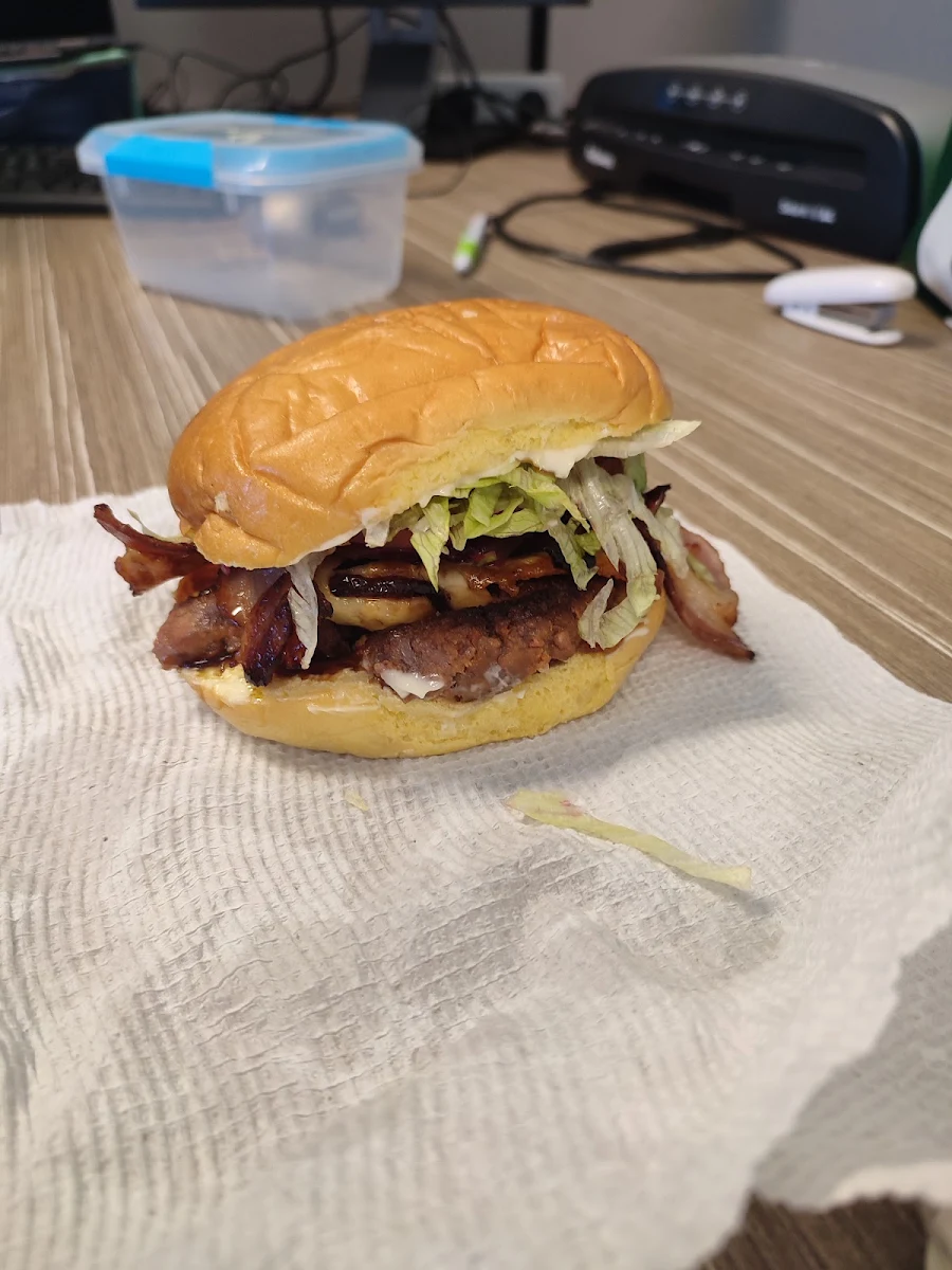 Double Cheeseburger, BurgerFans Belmont (by F5)