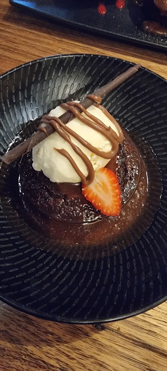 Chocolate Pudding, Squires Loft Cheltenham