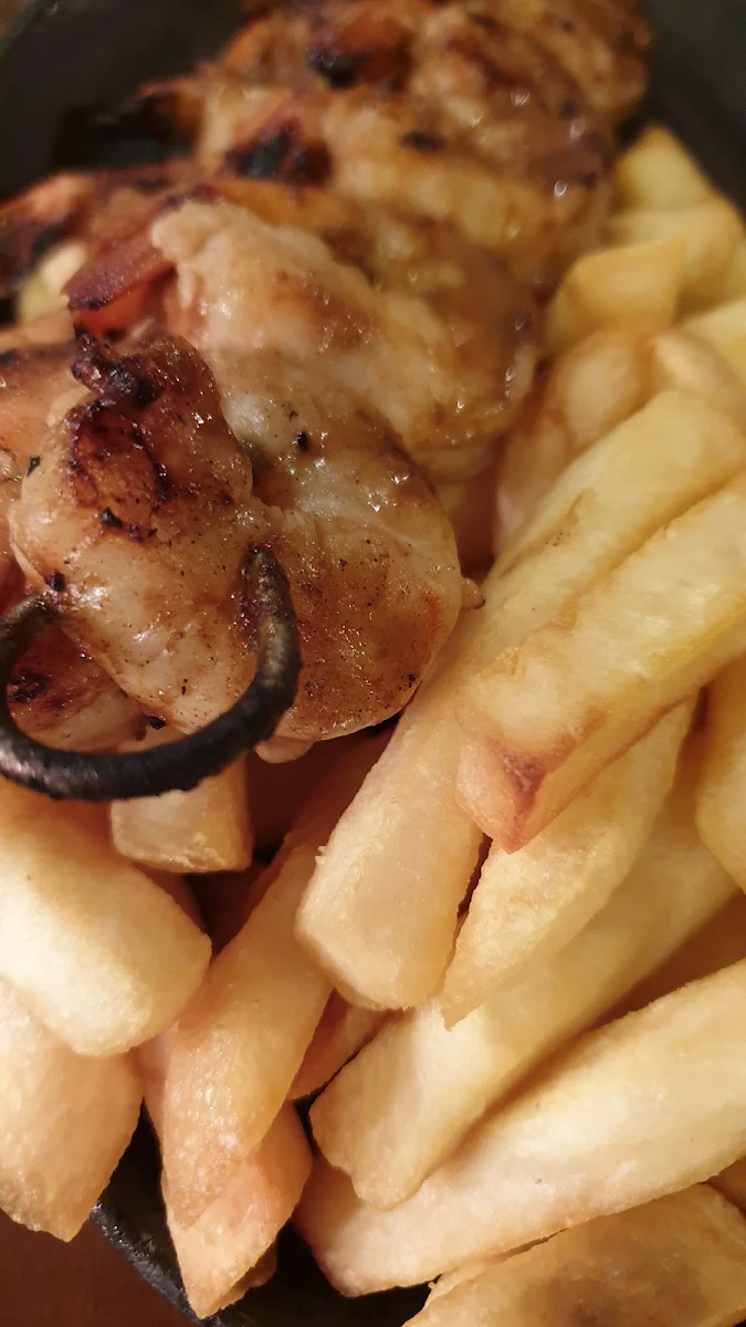 Grilled Prawns, Squires Loft Cheltenham