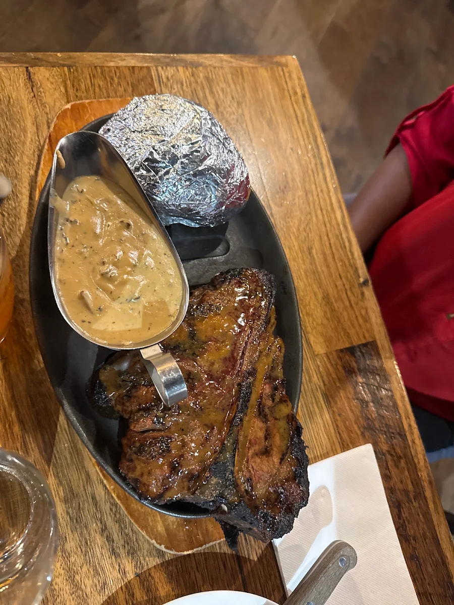 T Bone Steak, Squires Loft Cheltenham