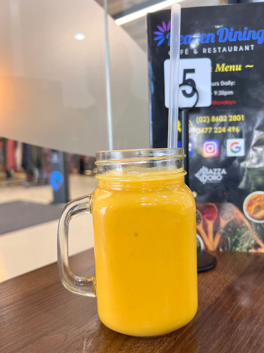 Mango Lassi, Heaven Dining Cafe & Restaurant
