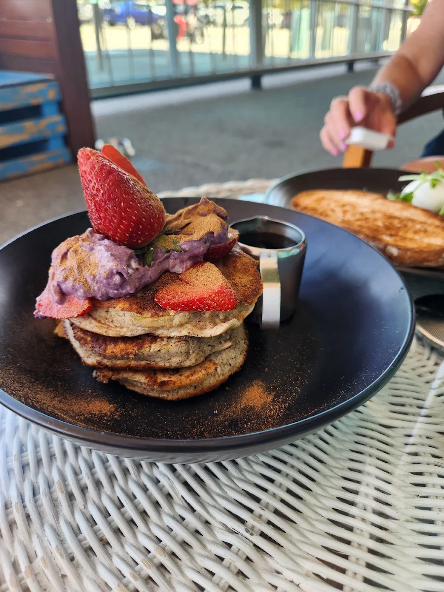 Banana Protein Pancakes