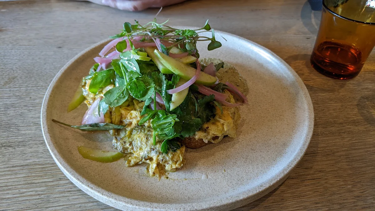 Green Curry Eggs, Autumn Rooms