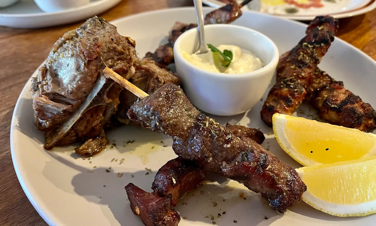Lamb Souvlakia