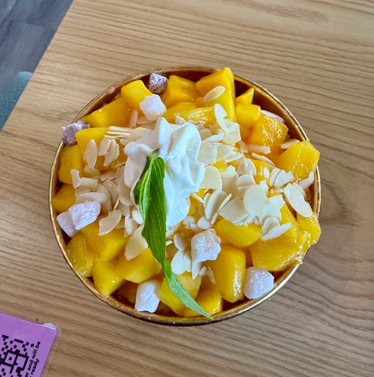 Mango Cheesecake Bingsu