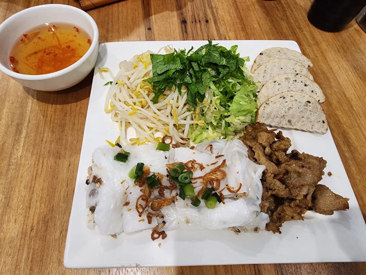 Banh Cuon Rice Noodle Roll
