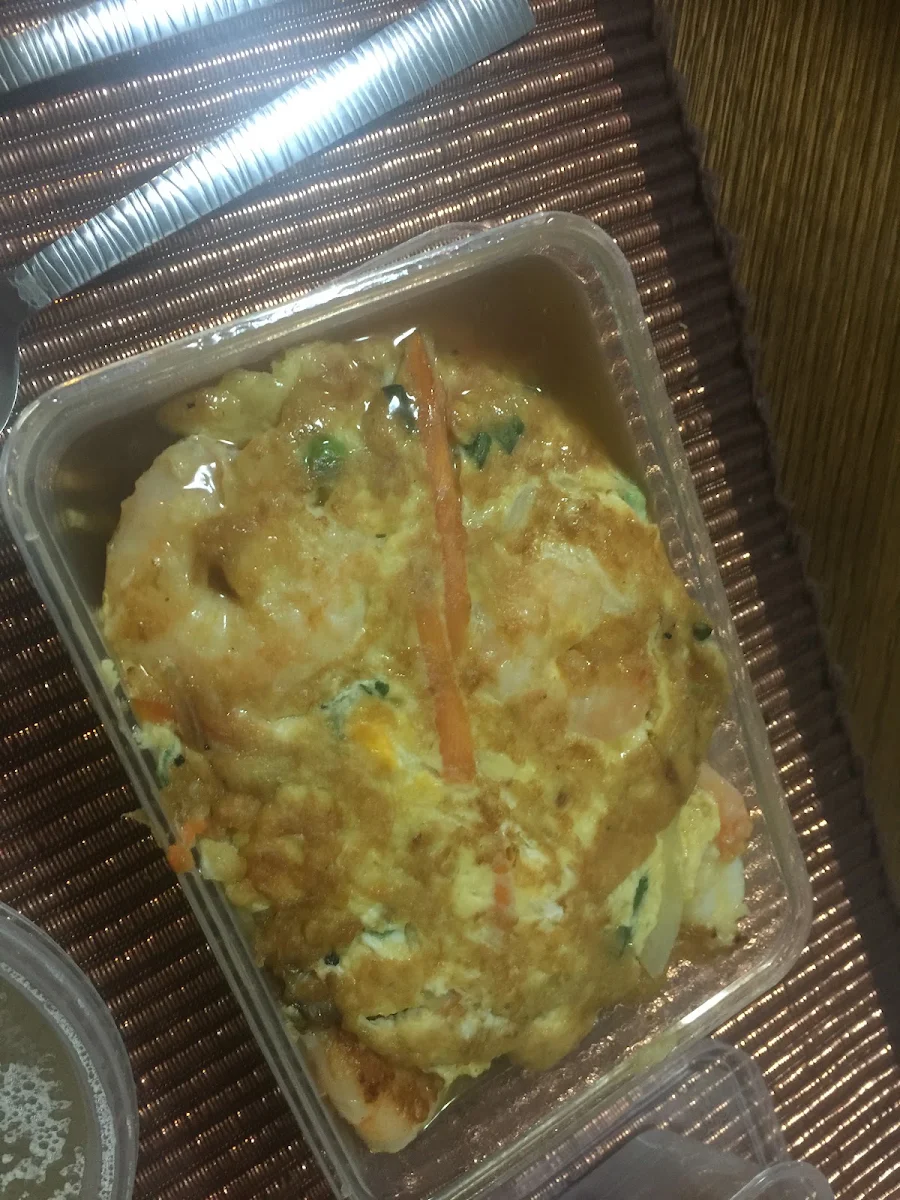 King Prawn Omelette