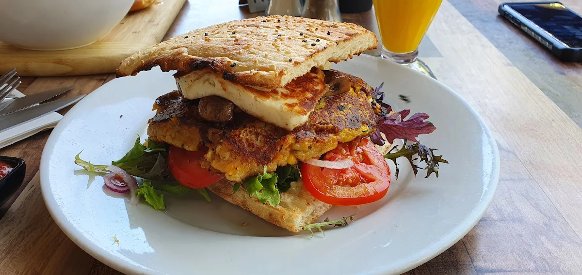 Veggie Burger, Cafe Metz