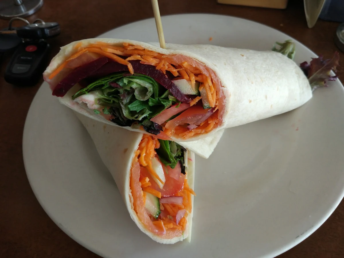 Veggie Wrap, Cafe Metz