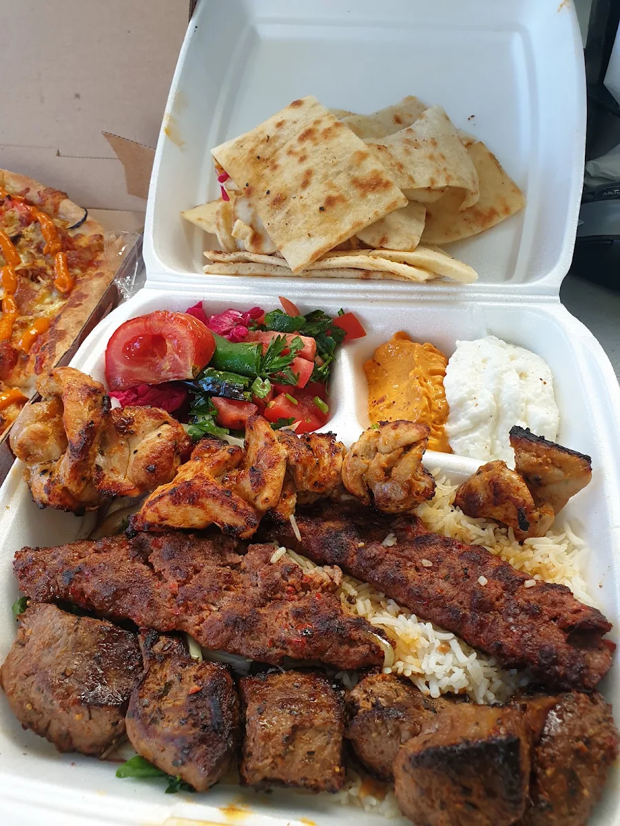 Mix Kebab Plate, OZ Brothers Kebabs