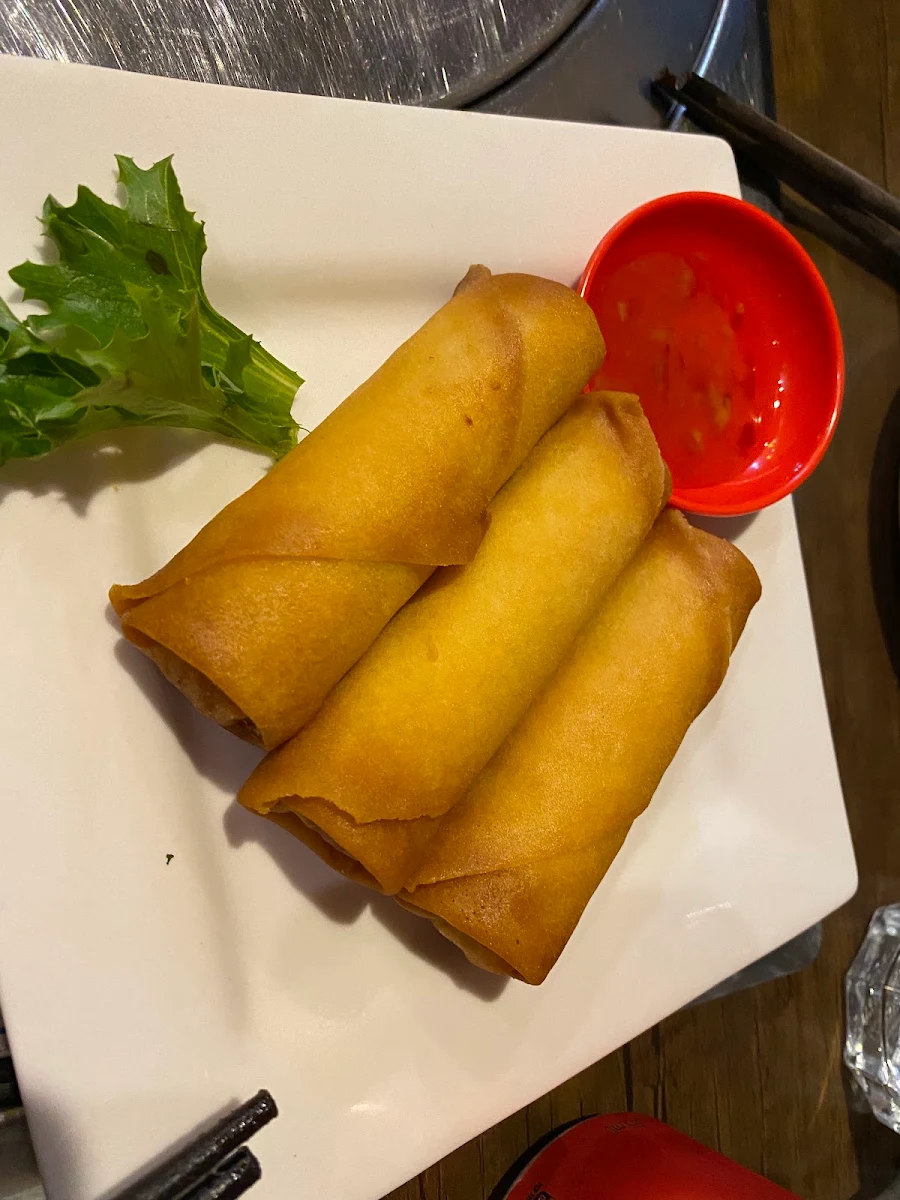 Spring Rolls Vegetable, BBQ KOREA