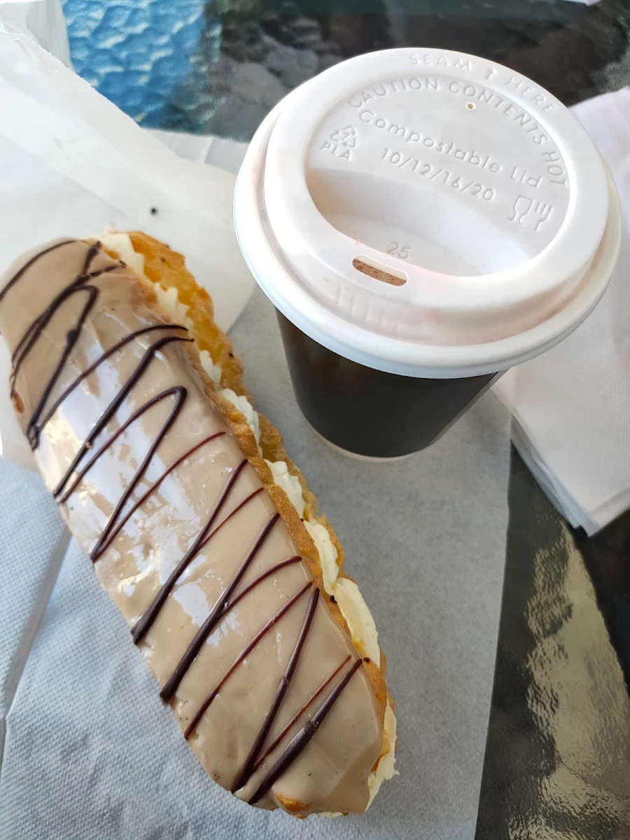Coffee Eclair, The Oven Door Bakery and Café
